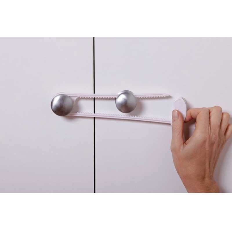 Ασφάλεια DreamBaby Ντουλαπιών Συρόμενη White 2 τμχKατασκευασμένο από ισχυρό, ανθεκτικό πλαστικόΒοηθούν στην αποφυγή των παιδιών που εισέρχονται σε ντουλάπια&nbsp;Εύκολο στη χρήση με απλή λειτουργία από τους ενήλικες, αλλά δύσκολη για τα παιδιά