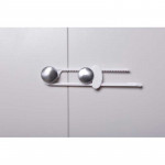 Ασφάλεια DreamBaby Ντουλαπιών Συρόμενη White 2 τμχKατασκευασμένο από ισχυρό, ανθεκτικό πλαστικόΒοηθούν στην αποφυγή των παιδιών που εισέρχονται σε ντουλάπια&nbsp;Εύκολο στη χρήση με απλή λειτουργία από τους ενήλικες, αλλά δύσκολη για τα παιδιά