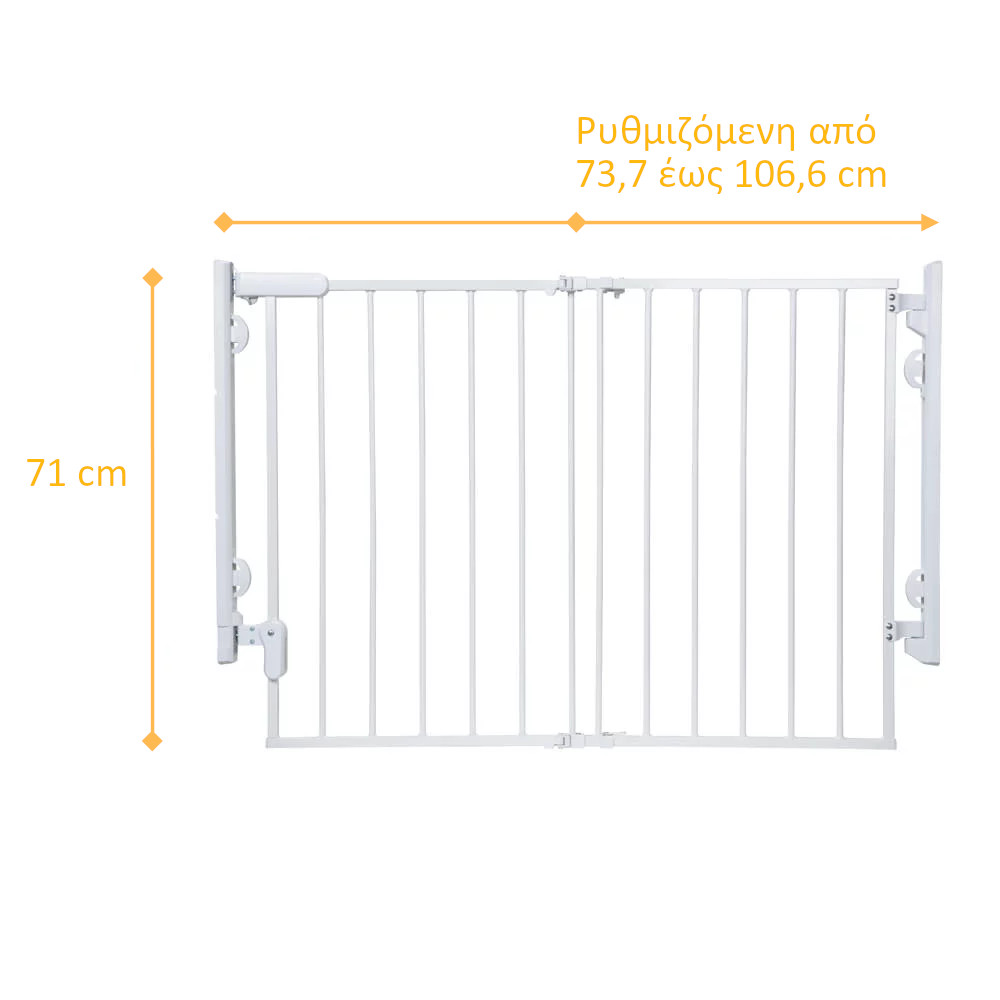 Πόρτα ασφαλείας της εταιρείας Safety First.