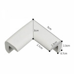 Η φωτογραφία δείχνει Προστατευτικά για γωνίες της εταιρείας Bebe Stars.