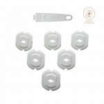 Καλύμματα για μπρίζες με κλειδί της εταιρείας Bebe Stars.