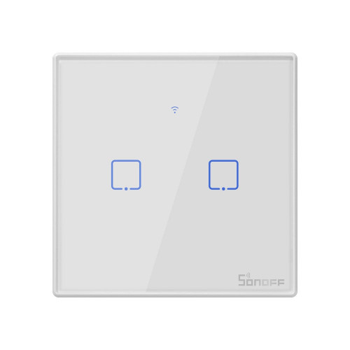 SONOFF Smart Switch WiFi and RF 433 Sonoff T2 EU TX (2 καναλιών) IM190314016