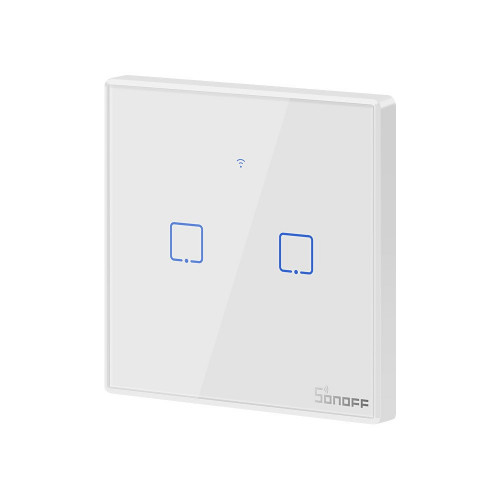 SONOFF Smart Switch WiFi and RF 433 Sonoff T2 EU TX (2 καναλιών) IM190314016