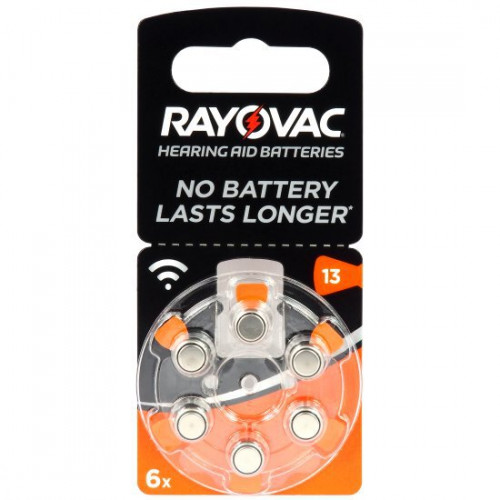 Rayovac Acoustic Special Μπαταρίες Ακουστικών Βαρηκοΐας 13 1.45V 6τμχ