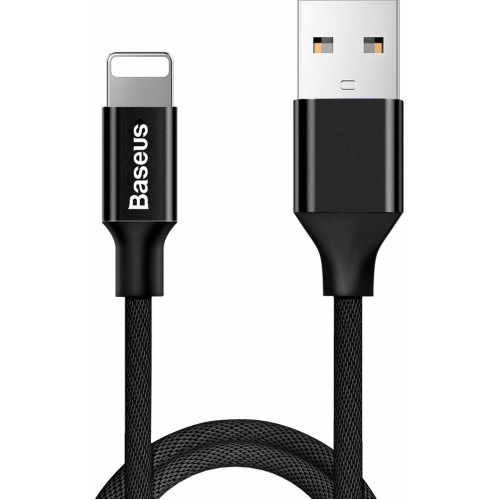 Baseus Yiven USB to Lightning Cable Μαύρο 1,2m (CALYW-01)