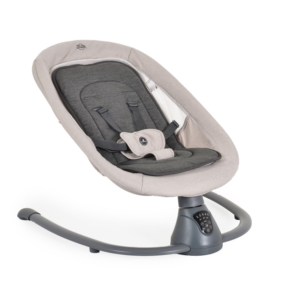 Η φωτογραφία δείχνει Ηλεκτρικό ριλάξ Zara της εταιρείας CangarooΤο ριλάξ Zara έχει 5 επίπεδα ταχύτητας με 3 επιλογές χρονοδιακόπτη και ανιχνευτή κίνησης.
