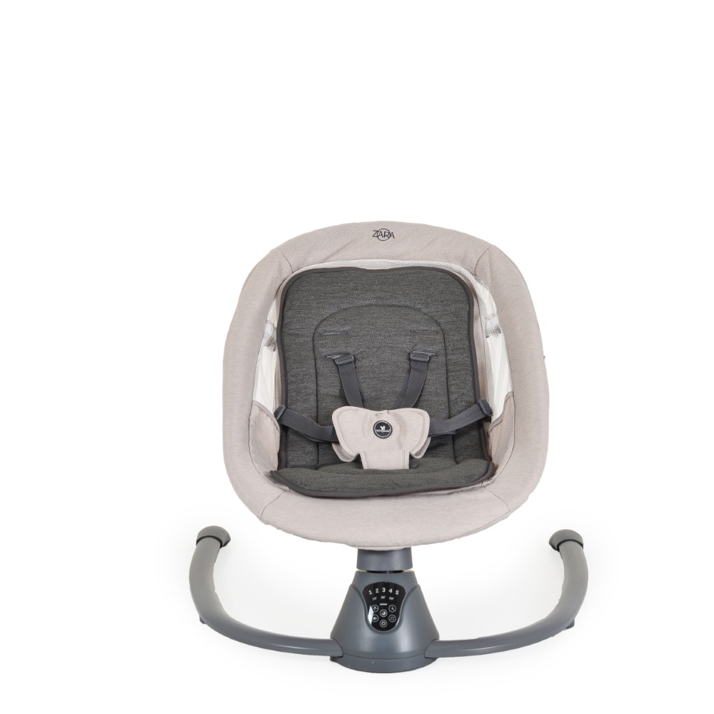 Η φωτογραφία δείχνει Ηλεκτρικό ριλάξ Zara της εταιρείας CangarooΤο ριλάξ Zara έχει 5 επίπεδα ταχύτητας με 3 επιλογές χρονοδιακόπτη και ανιχνευτή κίνησης.