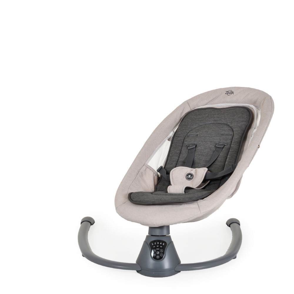 Η φωτογραφία δείχνει Ηλεκτρικό ριλάξ Zara της εταιρείας CangarooΤο ριλάξ Zara έχει 5 επίπεδα ταχύτητας με 3 επιλογές χρονοδιακόπτη και ανιχνευτή κίνησης.