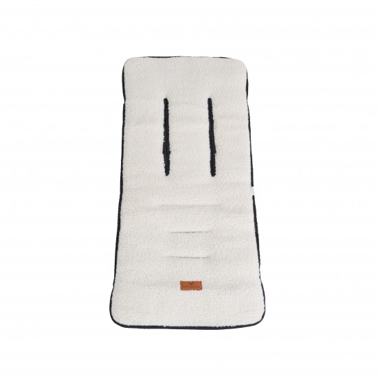 Στρώμμα καροτσιού με sherpa επένδυση κατάλληλο για όλα τα καρότσια που διαθέτουν σύστημα ασφαλείας 5 ζωνώνΕύκολα προσαρμόσιμο με λάστιχα