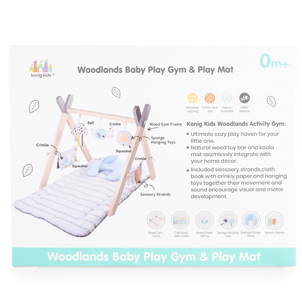 Το στρωματάκι παιχνιδιού δραστηριότητας είναι με 3 θέσεις παιχνιδιού - στην πλάτη, στην κοιλιά και σε καθιστή θέση.