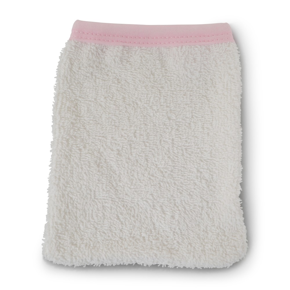 Η φωτογραφία δείχνει Μαλακή και απαλή πετσέτα μωρού από 100% βαμβάκι, διαστάσεων 75x75 cm.