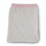 Η φωτογραφία δείχνει Μαλακή και απαλή πετσέτα μωρού από 100% βαμβάκι, διαστάσεων 75x75 cm.