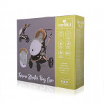 Ποδόσακος της εταιρείας Lorelli με αντιανεμικό εξωτερικό ύφασμα, φλις μαλακή επένδυση εσωτερικά και αποσπώμενη μαλακή γούνινη κουκούλαUniversal thermo τσάντα καροτσιούΤο εξωτερικό μέρος είναι κατασκευασμένο από αδιάβροχο ύφασμαΕφαρμόζει τέλεια μέσα από τα ειδικά ανοίγματα που επιτρέπουν τη ρύθμιση τ