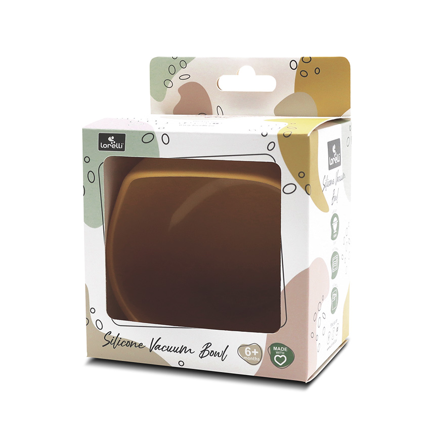 Η φωτογραφία δείχνει Μπολ ταΐσματος της εταιρείας Lorelli κατασκευασμένο απο σηλικόνη και απο 100% αβλαβή υλικά.