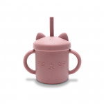 Η φωτογραφία δείχνει Ηλικία: 9+ μηνώνΕπαναχρησιμοποιούμενο καλαμάκιεύκολο καθάρισμαΚατάλληλο για φούρνο μικροκυμάτων και πλυντήριο πιάτωνΤο καπάκι εμποδίζει την έκχυση υγρώνΑνθεκτικό στους λεκέδεςΜαλακό, εύκαμπτο, ανθεκτικό υλικόΣτρογγυλεμένο σχήμαΣιλικόνη κατάλληλη για τρόφιμα