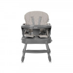 3 σε 1: Καρεκλάκι για μωρό / Κάθισμα με καρέκλα / Μικρή καρέκλαΔερμάτινο κάλυμμα καθίσματος που αφαιρείται εύκολα για καθάρισμαΜεγάλος δίσκοςΖώνη ασφαλείας 5 σημείωνΛειτουργία 1: παιδικό καρεκλάκι: κατάλληλο για παιδιά από 6 έως 36 μηνών, μέγιστο 15 κιλάΛειτουργία 2: κάθισμα με καρέκλα: κατάλληλο γι