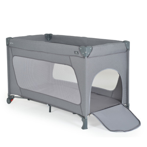 CANGAROO ΠΑΡΚΟΚΡΕΒΑΤΟ ΕΝΟΣ ΕΠΙΠΕΔΟΥ ONE TOUCH DARK GREY 3800146249984