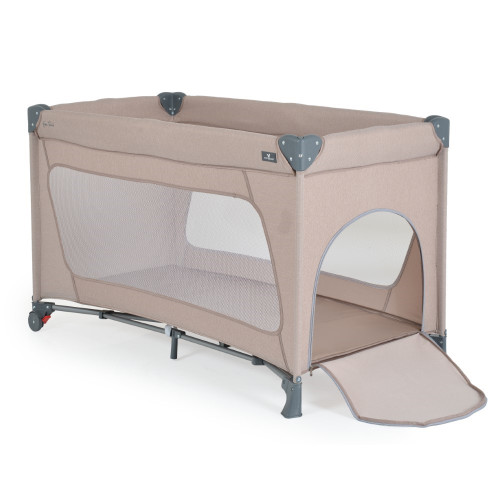 CANGAROO ΠΑΡΚΟΚΡΕΒΑΤΟ ΕΝΟΣ ΕΠΙΠΕΔΟΥ ONE TOUCH BEIGE 3800146249953