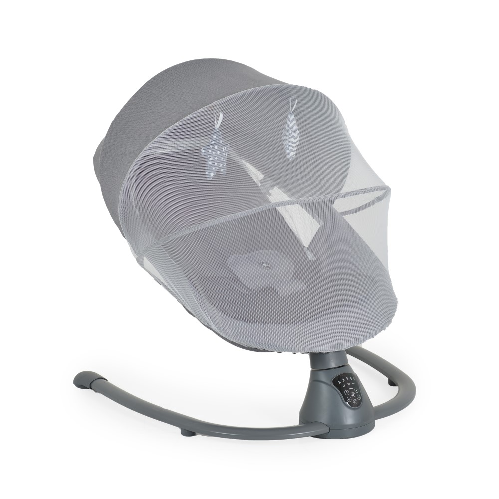 Ηλεκτρικό ριλάξ Zara της εταιρείας CangarooΤο ριλάξ Zara έχει 5 επίπεδα ταχύτητας με 3 επιλογές χρονοδιακόπτη και ανιχνευτή κίνησης.