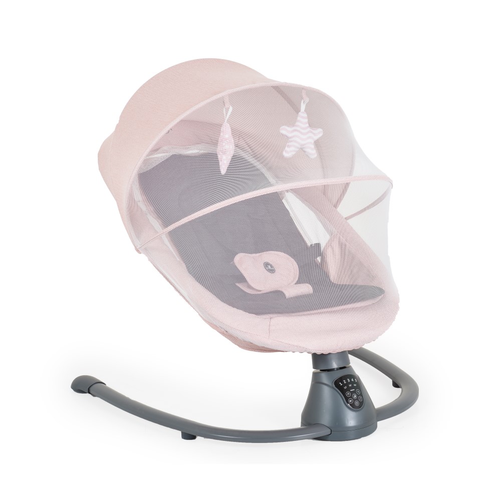 Ηλεκτρικό ριλάξ Zara της εταιρείας CangarooΤο ριλάξ Zara έχει 5 επίπεδα ταχύτητας με 3 επιλογές χρονοδιακόπτη και ανιχνευτή κίνησης.