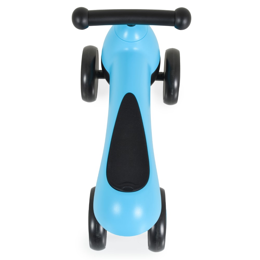 Η φωτογραφία δείχνει Το ποδήλατο Mini balance Bugsy είναι σχεδιασμένο για παιδιά από 18 μηνών έως περίπου 3 ετών, με μέγιστο βάρος 20 κιλά.