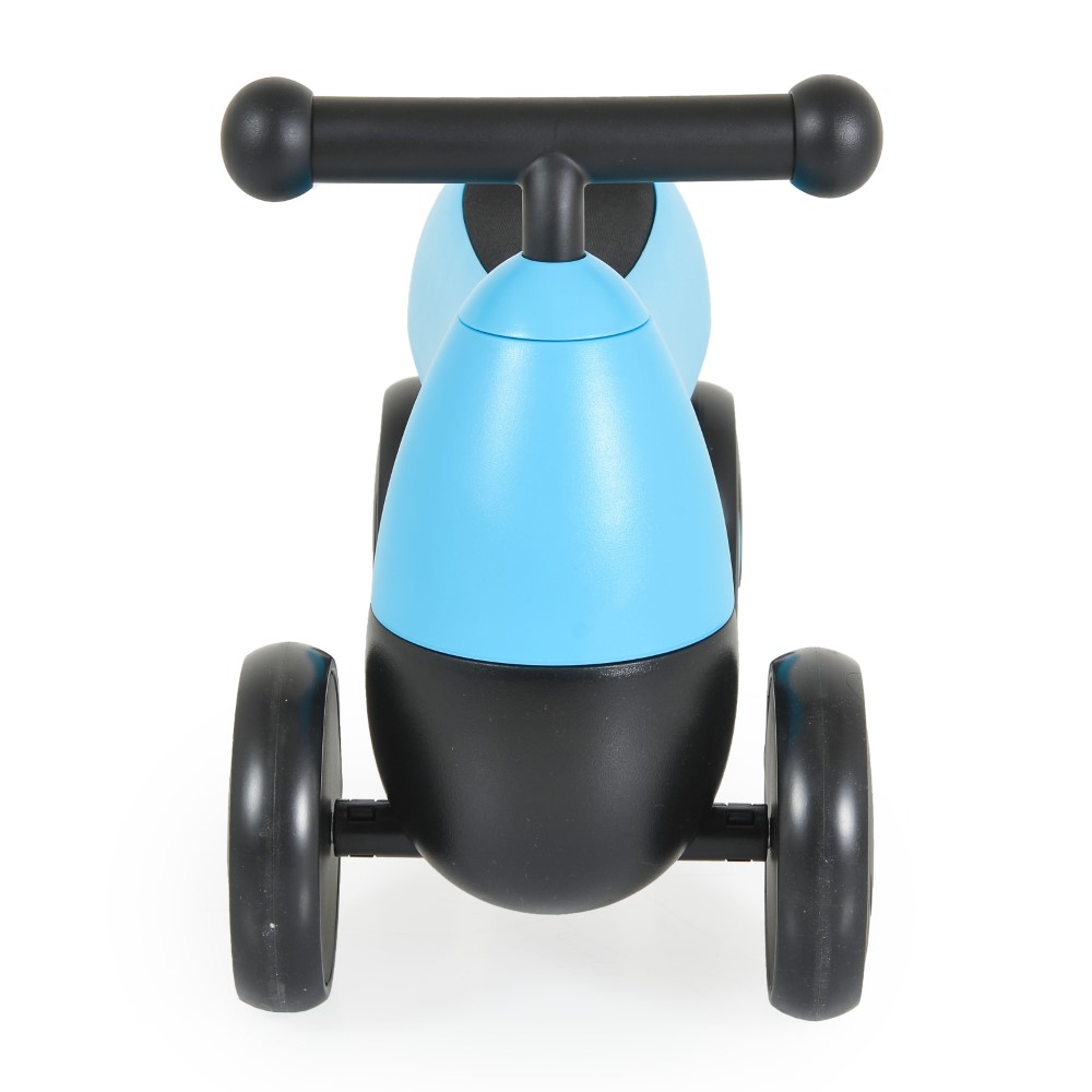 Η φωτογραφία δείχνει Το ποδήλατο Mini balance Bugsy είναι σχεδιασμένο για παιδιά από 18 μηνών έως περίπου 3 ετών, με μέγιστο βάρος 20 κιλά.