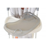 Η φωτογραφία δείχνει Είναι ένα παιδικό καρεκλάκι φαγητού με ζωηρό σχεδιασμό και μαλακά υφάσματα που θα κάνουν την ώρα του φαγητού απολαυστική! Μπορεί να προσαρμοστεί ακριβώς στις ανάγκες του παιδιού εξασφαλίζοντας άνεση.