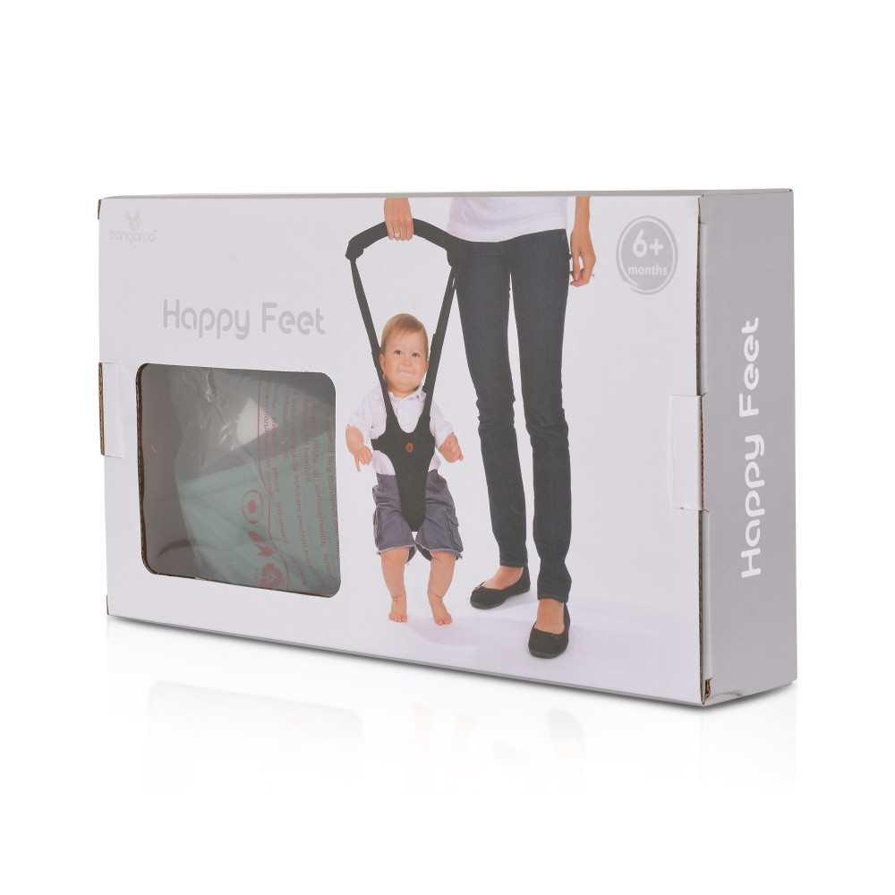 Ιμάντας στήριξης και εκμάθησης για τα πρώτα βήματα του μωρούΒοηθά το παιδί να αναπτύξει τις κινητικές του ικανότητες, ενώ ισσοροπεί με τα χεράκια του ελεύθεραΕπιπρόσθετη άνεση και για τους γονείς, που δεν επιβαρύνουν τη σπονδυλική τους στήλη σκύβονταςΙμάντες με ρύθμιση, ύφασμα με μαλακή επένδυση και