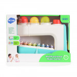 Η φωτογραφία δείχνει Μουσικό εκπαιδευτικό παιχνίδι δραστηριοτ΄ήτωνΔιασκεδαστικό χτύπημα, κυλιόμενο παιχνίδι,Οκτάτονο ξυλόφωνο για μουσική διαφώτιση.