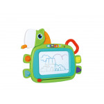 Μαγνητικός πίνακας με εργονομική λαβή, ηχητικά εφέ, μολύβι και σχήματα για ζωγραφικήΔιαστάσεις: 34.