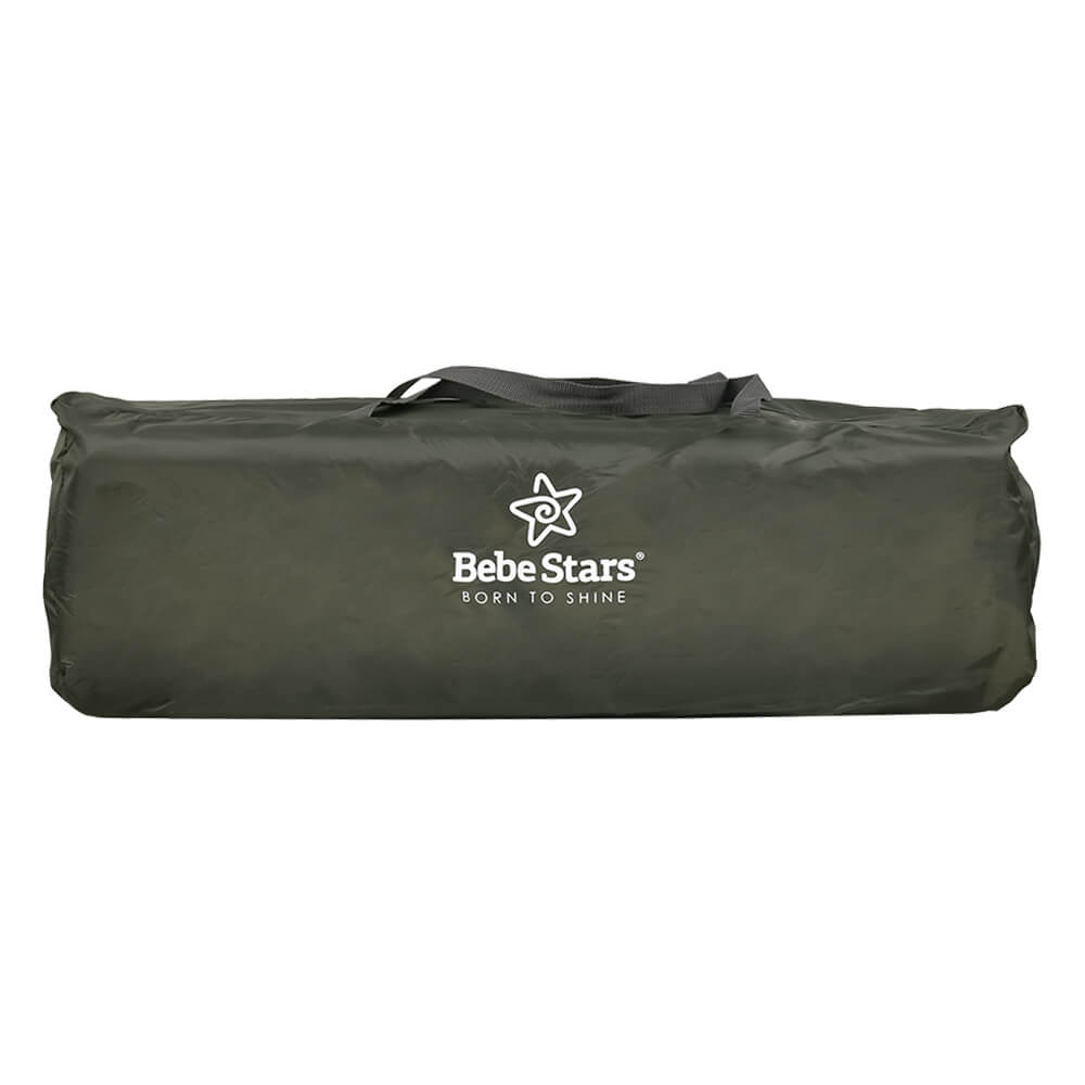 Η φωτογραφία δείχνει Το νέο παρκοκρέβατο&nbsp;Dreamer&nbsp;της&nbsp;Bebe Stars&nbsp;είναι ιδανικό για το σπίτι, αλλά και για μία εξόρμηση με το παιδί σας, καθώς είναι άνετο με μοντέρνο σχεδιασμό.