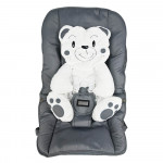 Η φωτογραφία δείχνει – Μοντέρνο ρηλάξ με ανατομική θέση, ιδανικό για νεογέννητα.