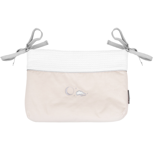 Η φωτογραφία δείχνει Πολυτελές καλάθι για πάνες με κορδονάκια της εταιρείας Kikka Boo.