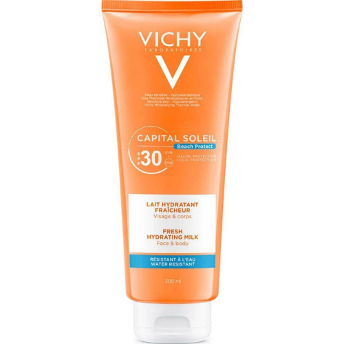 Vichy Capital Soleil Fresh Hydrating Milk Αντηλιακό SPF 30 300ml 3337871321826