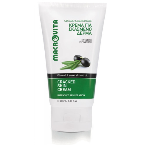 Macrovita Κρέμα για Σκασμένο Δέρμα με Λάδι Ελιάς και Αμυγδαλέλαιο 60ml 5200316313442