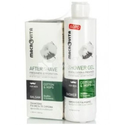 Macrovita Γαλάκτωμα για Μετά το Ξύρισμα 100ml και Δώρο Αφροντούς για Άνδρες 250ml 5200316357620