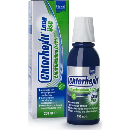 Intermed Chlorhexil 0.12% Long Use Mouthwash 250ml 5205152017820