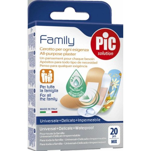 Pic Solution Family Mix 3 ειδών 20τμχ 8058090003762