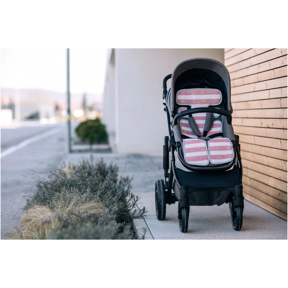 Η γενική ευάερη επένδυση είναι κατάλληλη για χρήση σε παιδικά καθίσματα αυτοκινήτου και παιδικά καθίσματα καροτσιού.