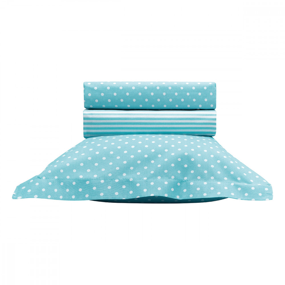 Σετ σεντόνια βρεφικά Art 5132-Turquoise.