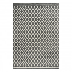 Χαλί Vibe Art 9576 Grey White Γκρι Λευκό 160x230  Beauty Home