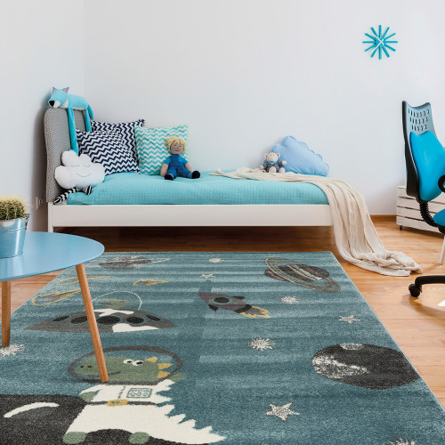 Χαλί Yolo Art 9580 Σιελ 133x190  Beauty Home