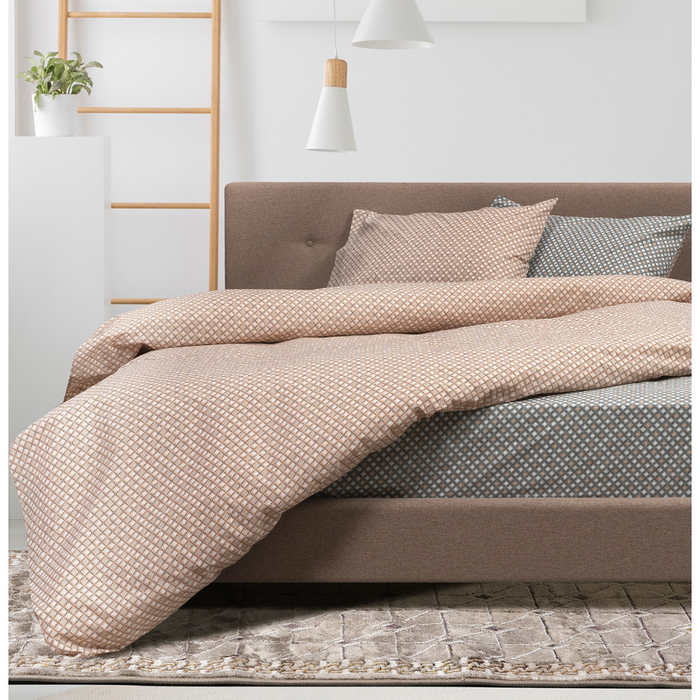 Σετ παπλωματοθήκη υπέρδιπλη Ginger.