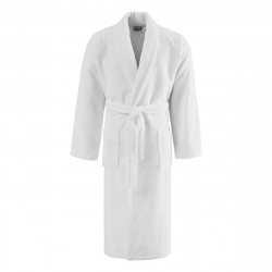 Μπουρνούζι με γιακά βελουτέ 55%Cot-45%Pol 300gsm L  Beauty Home
