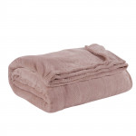 Κουβέρτα Fleece με ανάγλυφο σχέδιο.