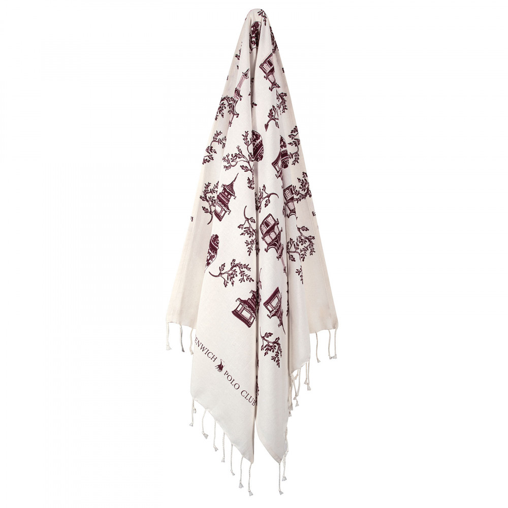 Πετσέτα-Παρεό Greenwich Polo Club Essential σε διάσταση 80Χ180εκ.