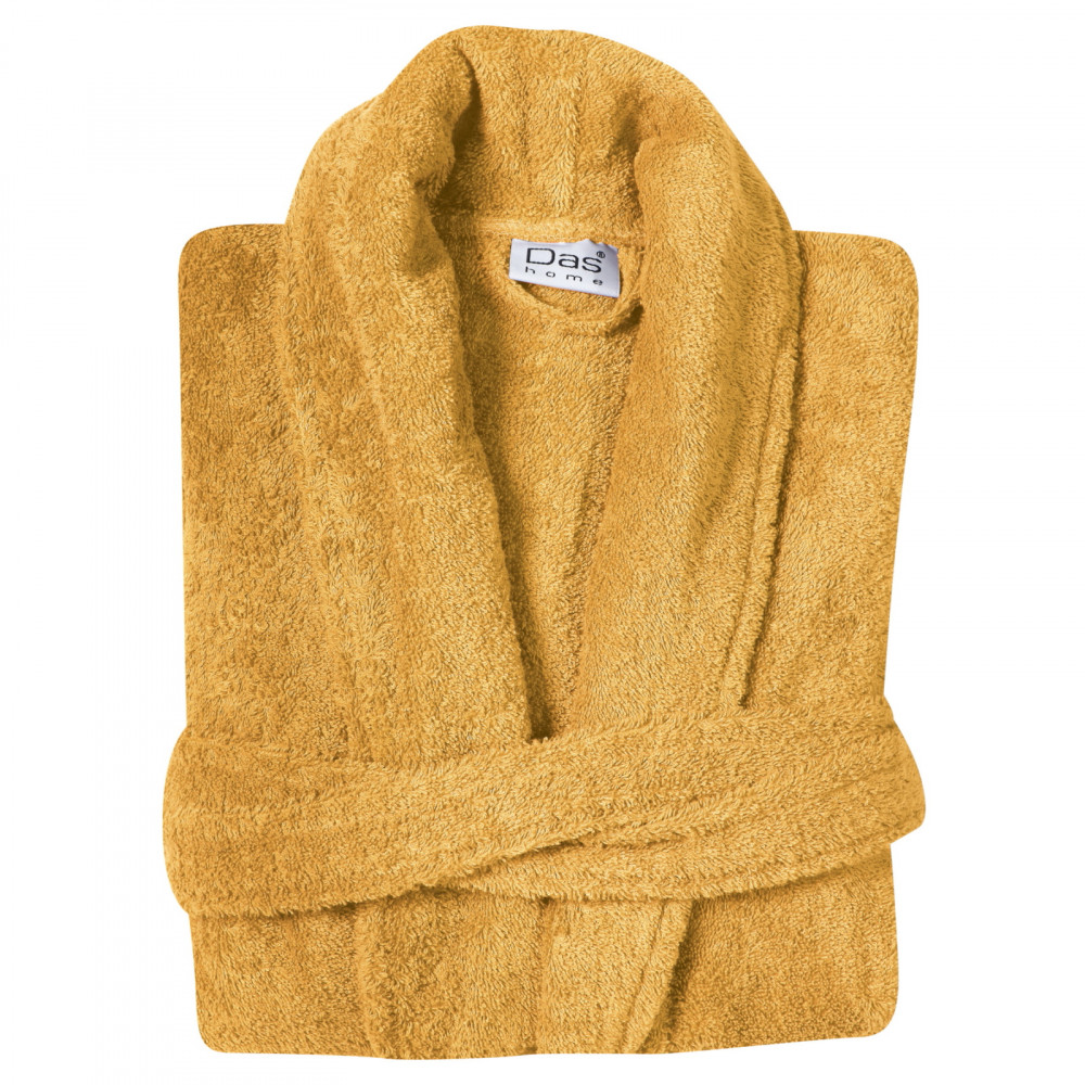 Mπουρνούζι Das της σειράς Happy σε μοντέρνα χρώματα.