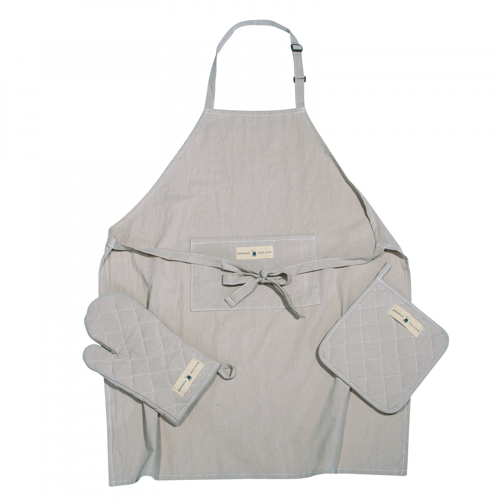 Η φωτογραφία δείχνει Σετ κουζίνας 3 τεμαχίων Greenwich Polo Club.