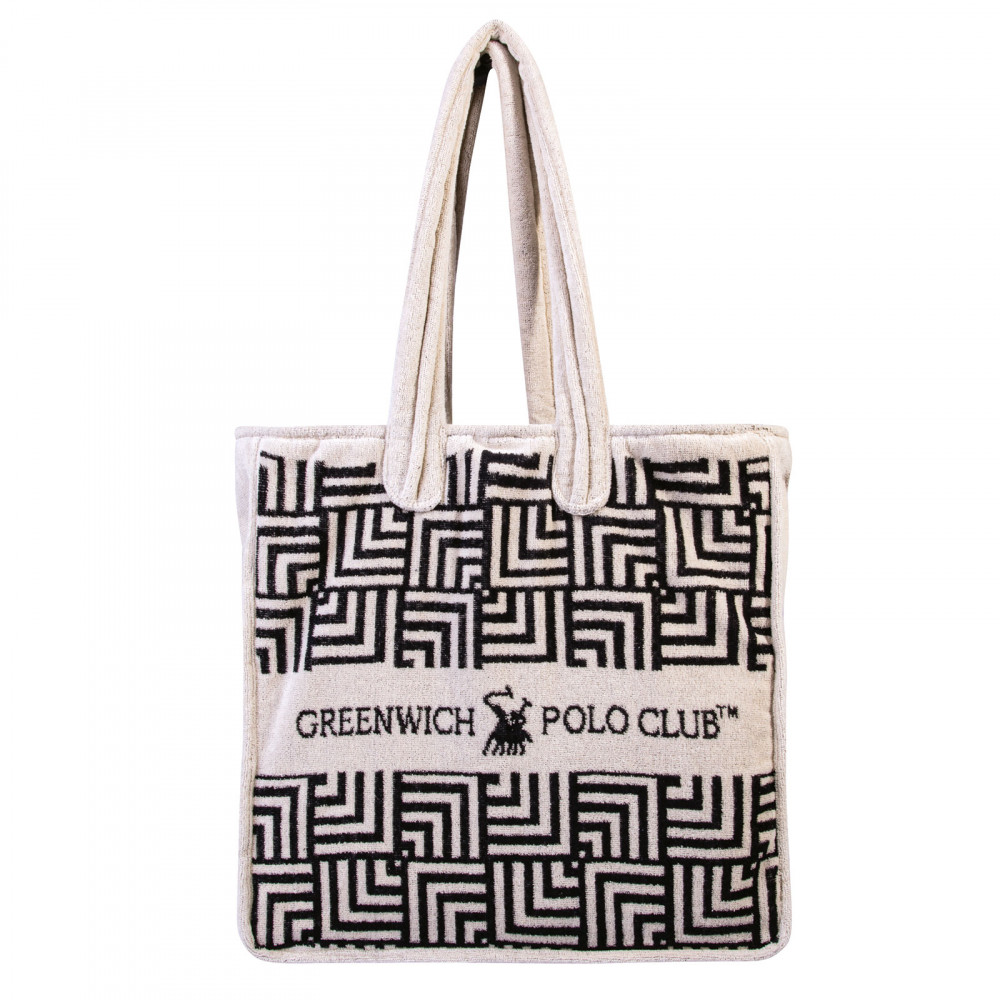 Η φωτογραφία δείχνει Τσάντα θαλάσσης με κρόσια Greenwich Polo Club σε διάσταση 42X45εκ.