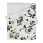 Η φωτογραφία δείχνει Runner Das σε διάσταση 45Χ140εκ, από 60% βαμβάκι και 40% πολυεστέρα.